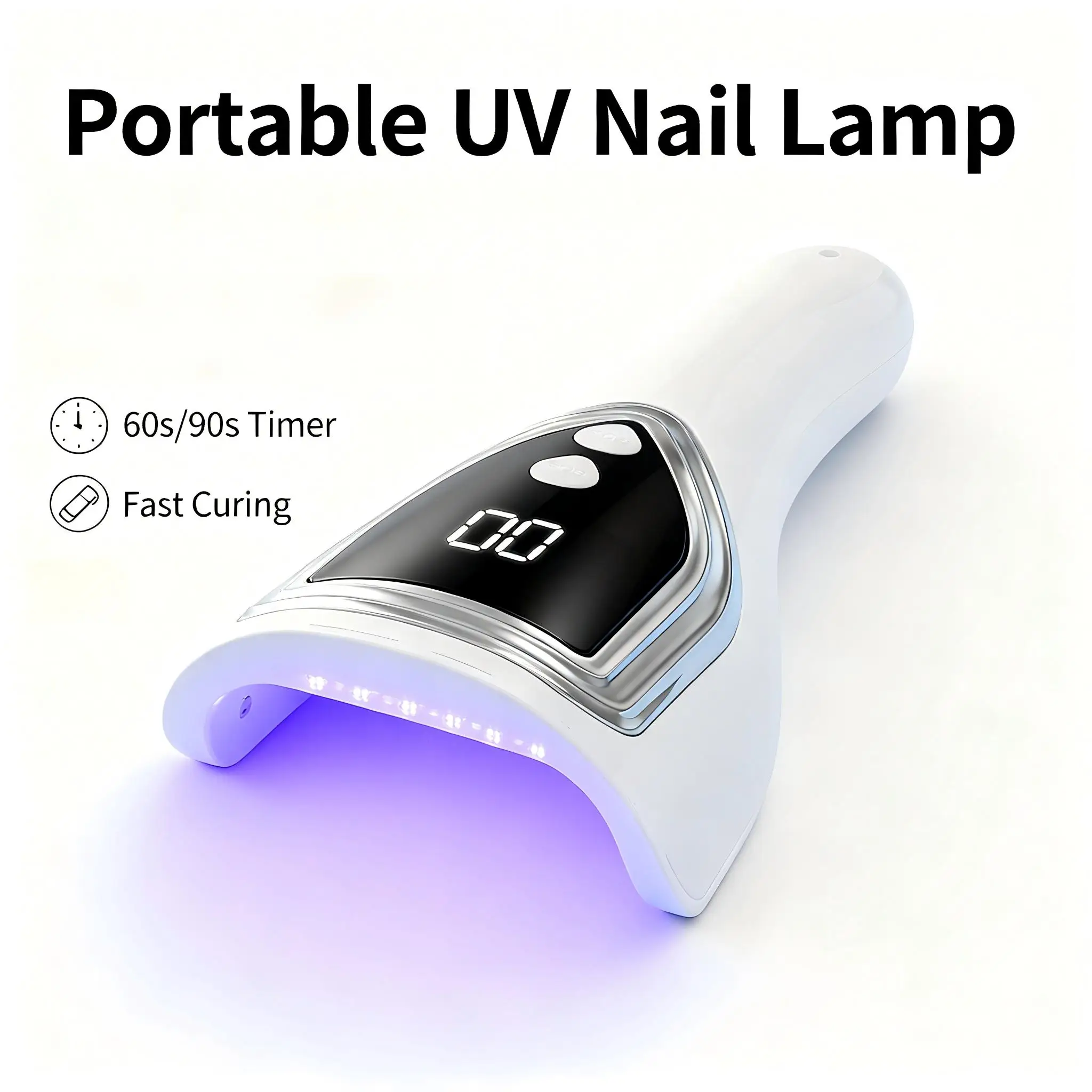 Uv Led Lamp Nail - Портативная УФ-лампа для ногтей, перезаряжаемая ручная