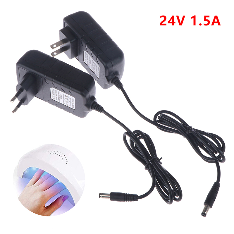 Uv Led Lamp Nail - 【Адаптер питания 24В 1,5А, зарядное устройство