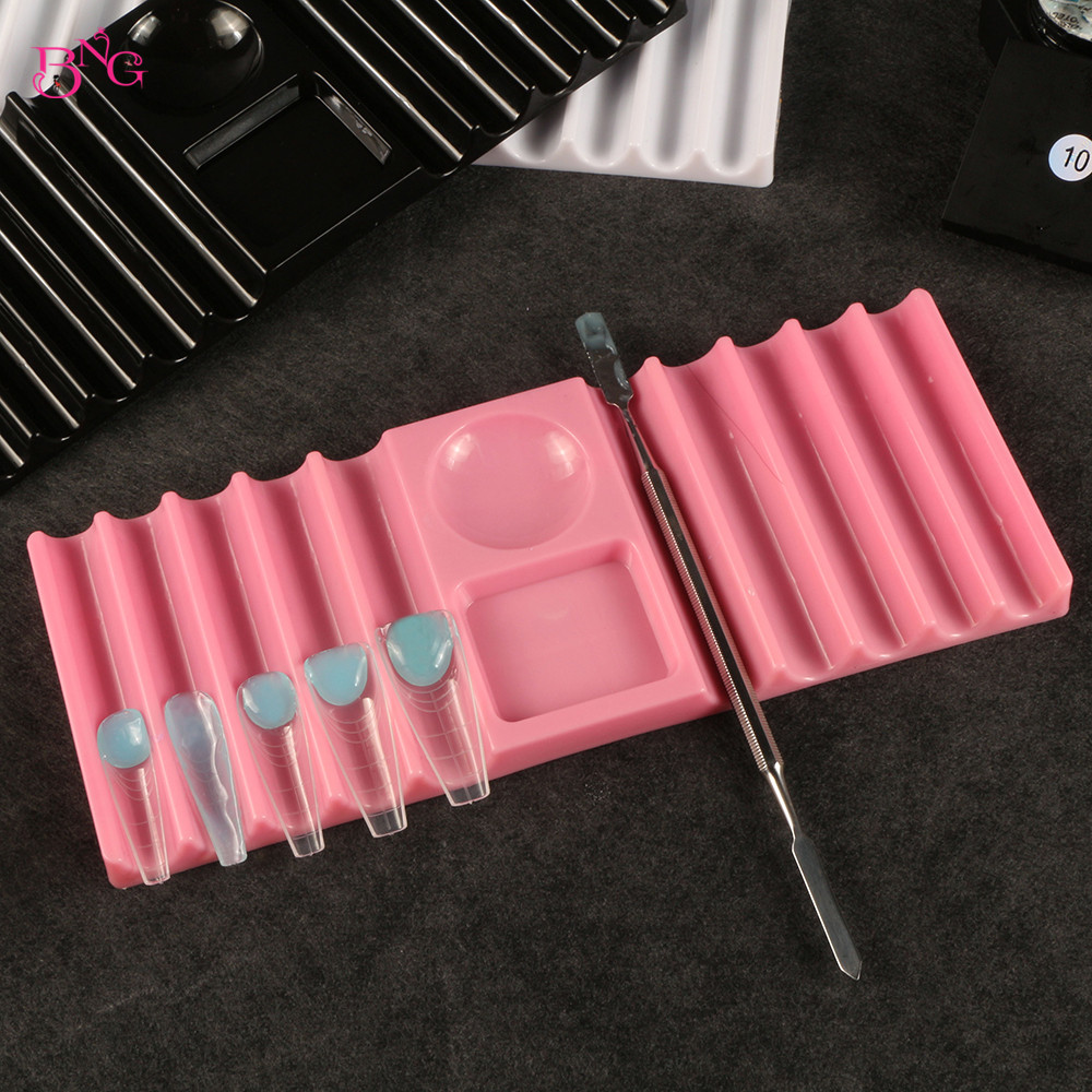 Nail Fan Brush - Держатель для инструментов для нейл-арта BNG