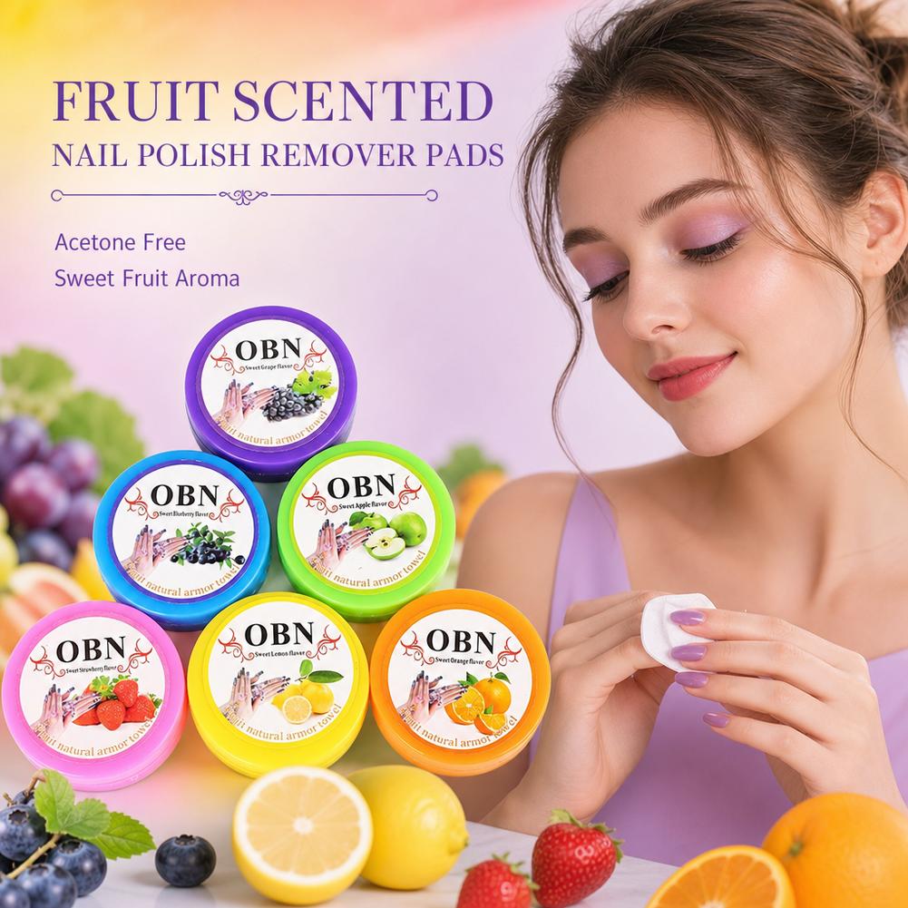 Nail Art Flower - Салфетки для снятия лака с ароматом