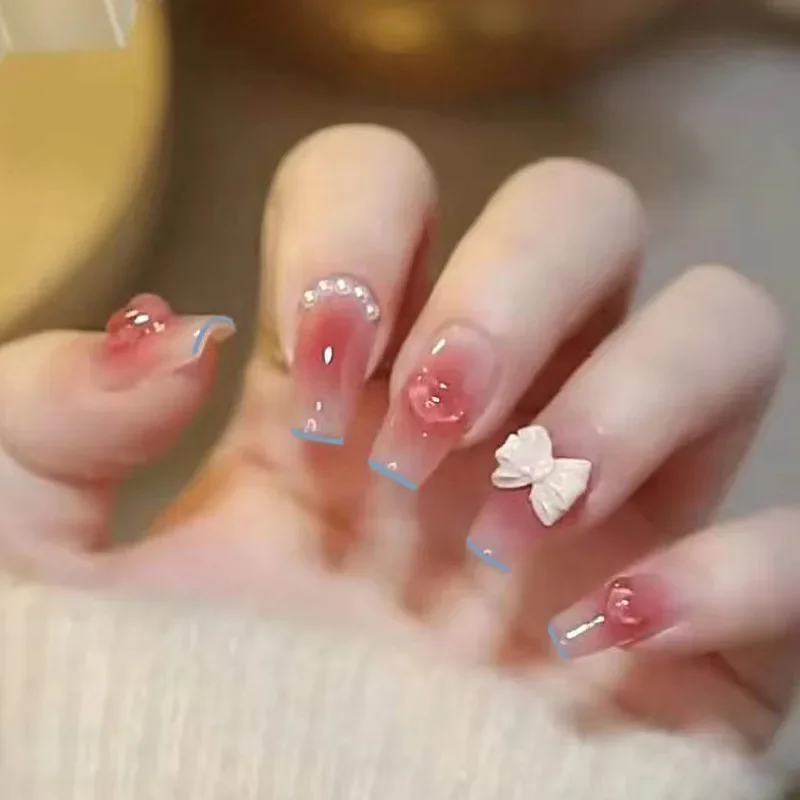 Nail Art Love - 24 шт./набор, женские Искусственные ногти с