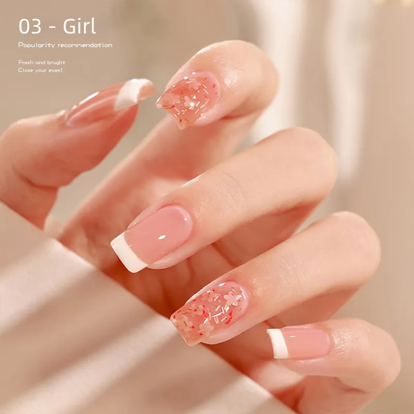 Гель-лак MIANEL Spring Floral, – обзор и цена Nail Art Flower