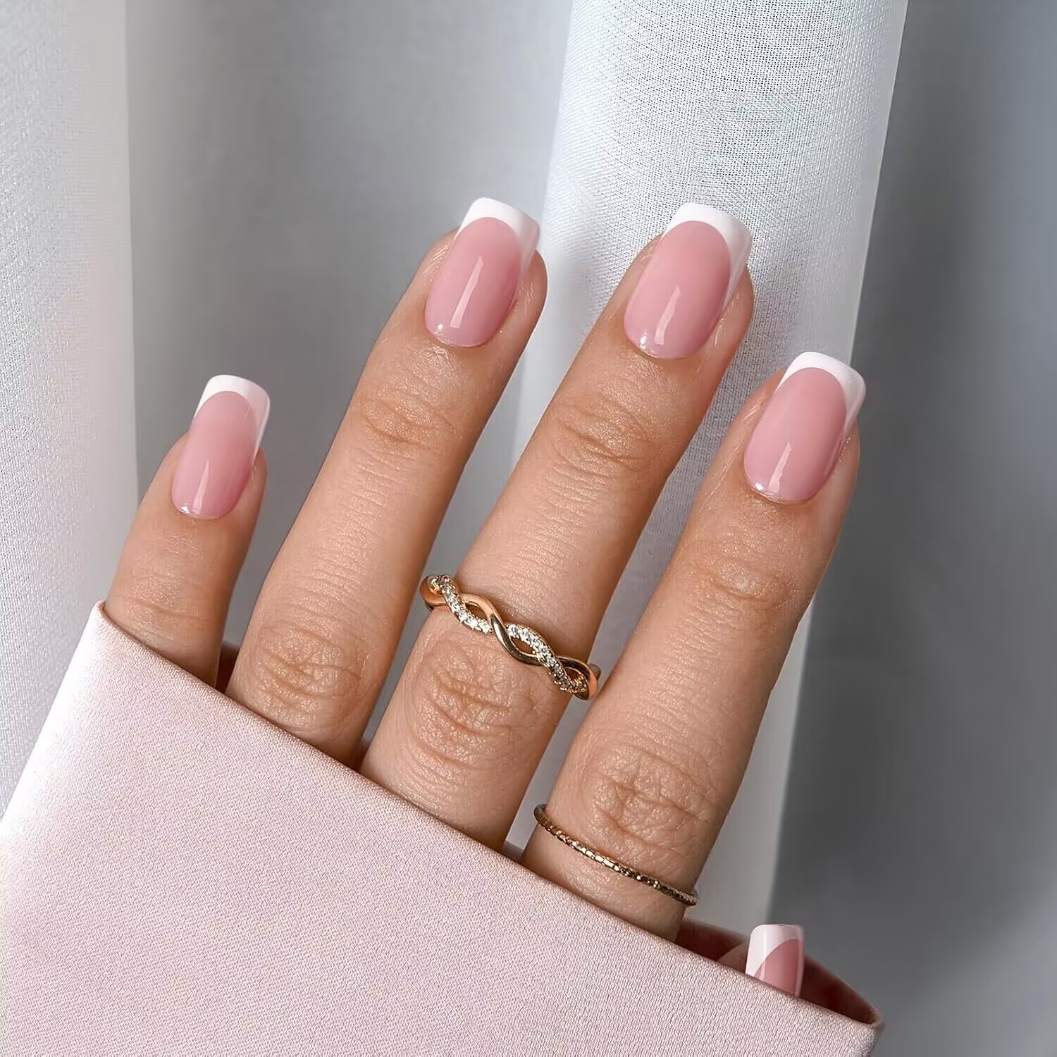 24 шт. короткие квадратные бел – обзор и цена Nail Art France
