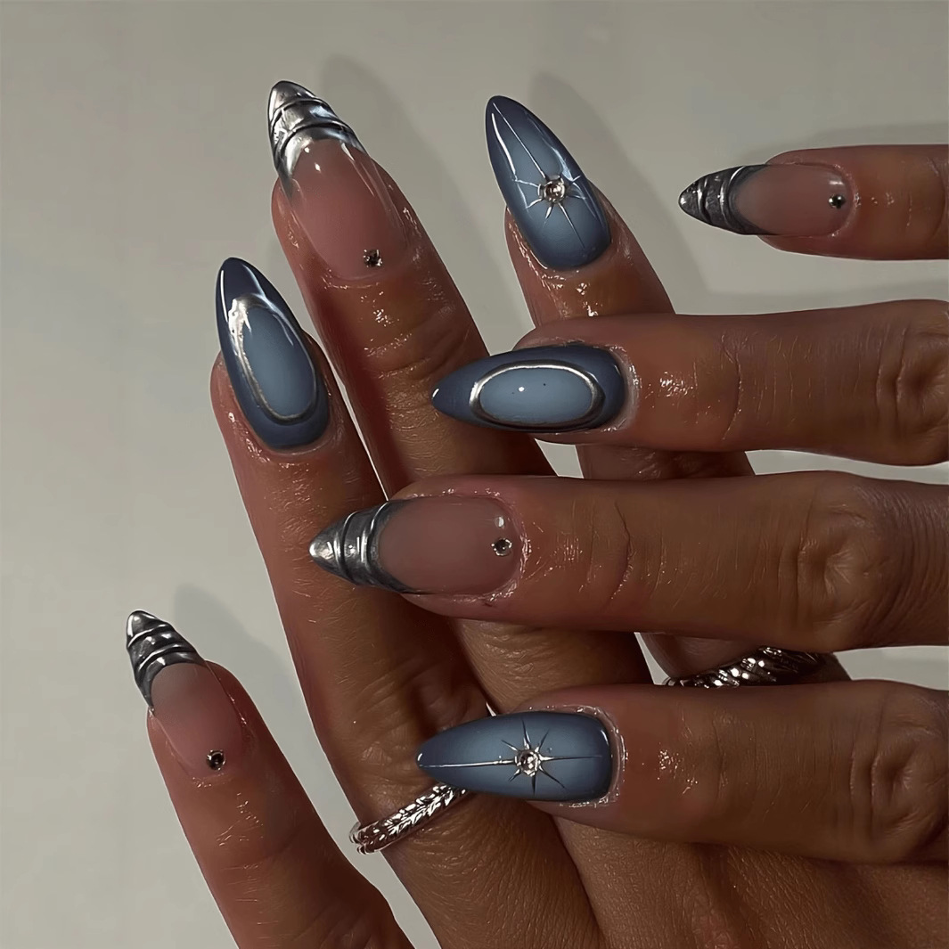 24 шт., набор коротких миндаль – обзор и цена Nail Art French Nails