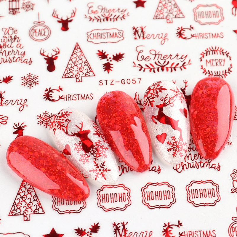 Рождественские аксессуары для  – обзор и цена Nail Art Xmas Tree