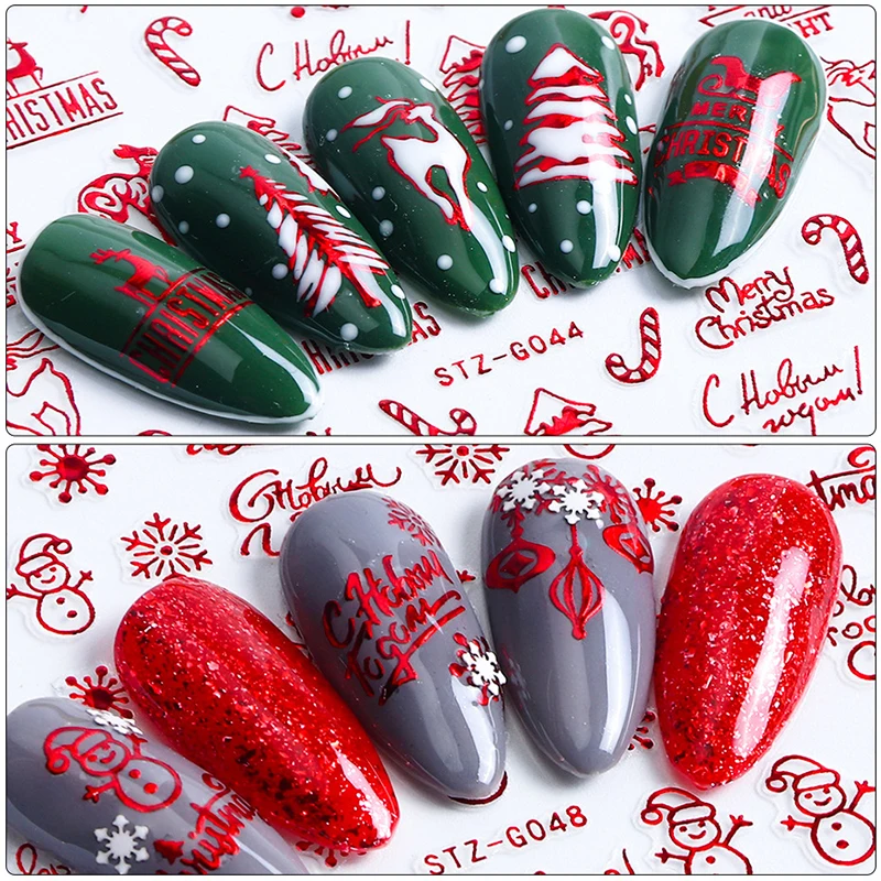 Рождественские аксессуары для  – обзор и цена Nail Art Xmas Tree