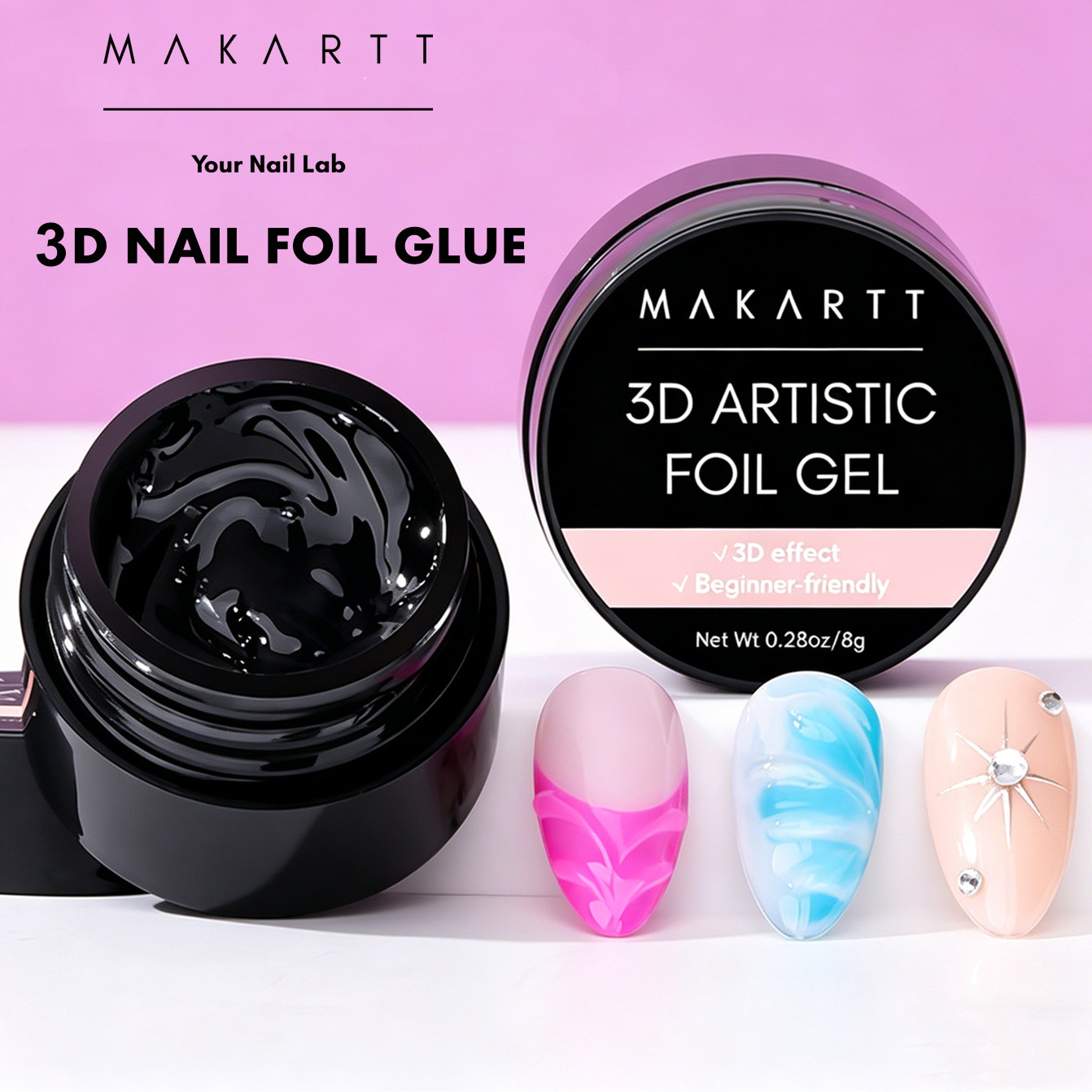 Гель для ногтей Makartt 3D, 8  – обзор и цена Uv Led Lamp Nail