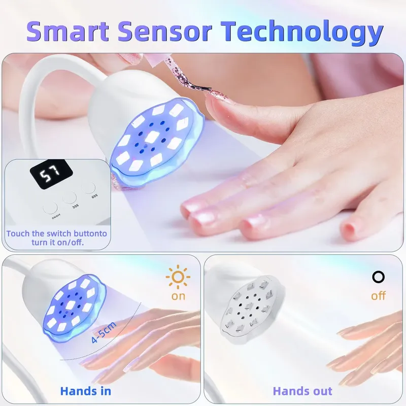 Беспроводная LED UV лампа для  – обзор и цена Uv Led Lamp Nail