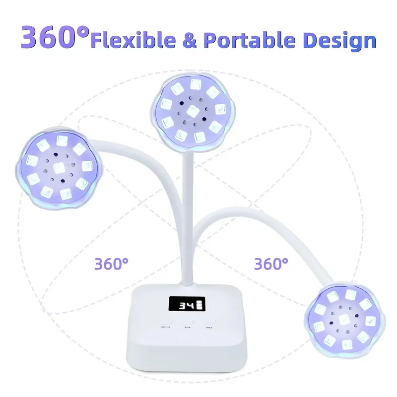 Беспроводная LED UV лампа для  – обзор и цена Uv Led Lamp Nail