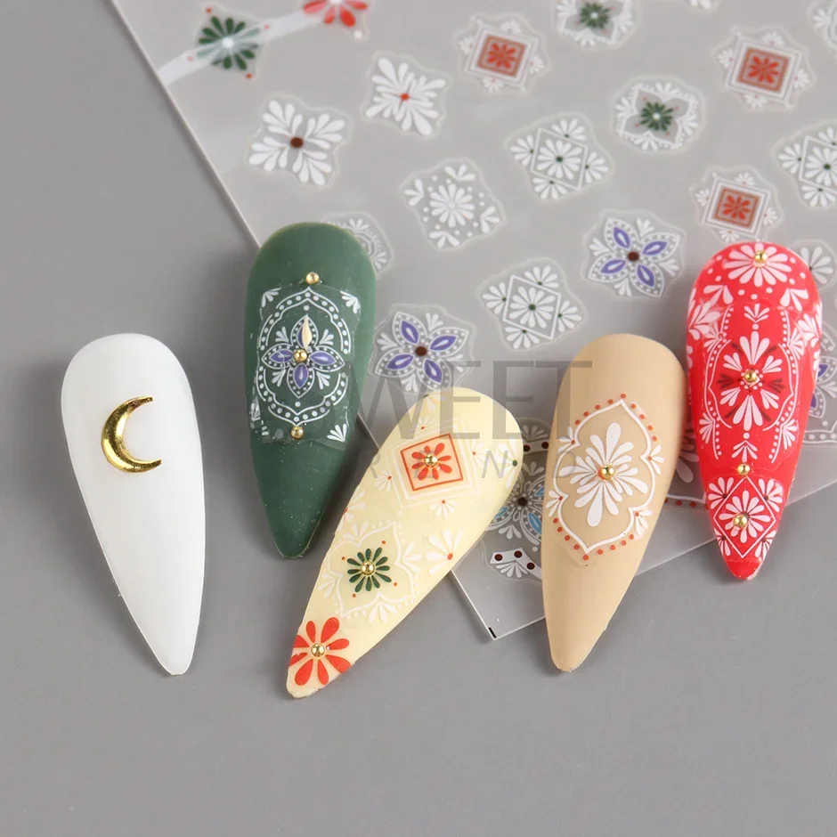 3D Богемная матовая Новая накл – обзор и цена Nail Art France