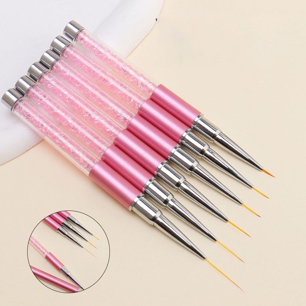 Набор из 6 акриловых кистей дл – обзор и цена Nail Fan Brush