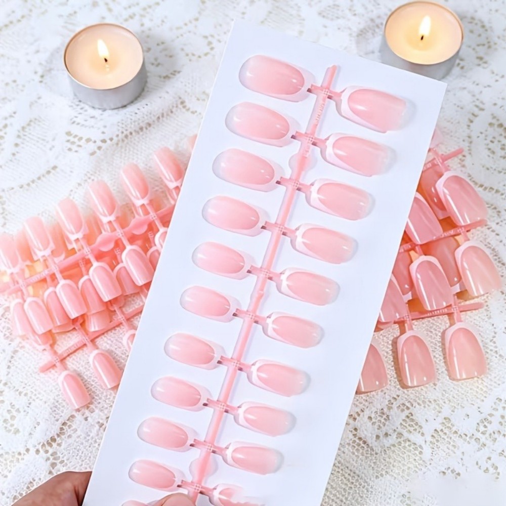 120 шт. коротких квадратных на – обзор и цена Nail Art French Nails
