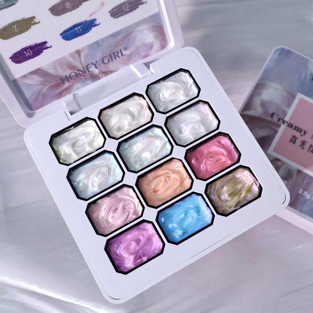 Гель для ногтей с 12 оттенками – обзор и цена Nail Art Ombre