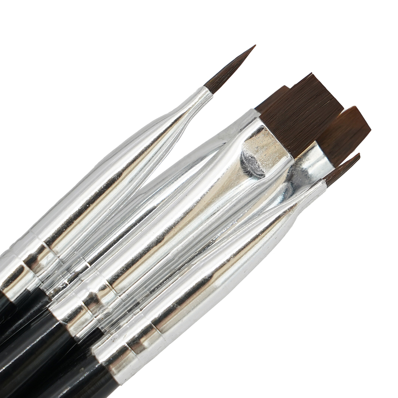 5 шт., ручка-кисть из смолы, ф – обзор и цена Nail Fan Brush
