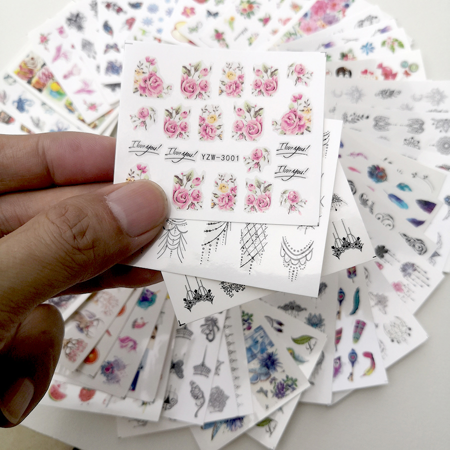48 наклеек для дизайна ногтей, – обзор и цена Nail Art France