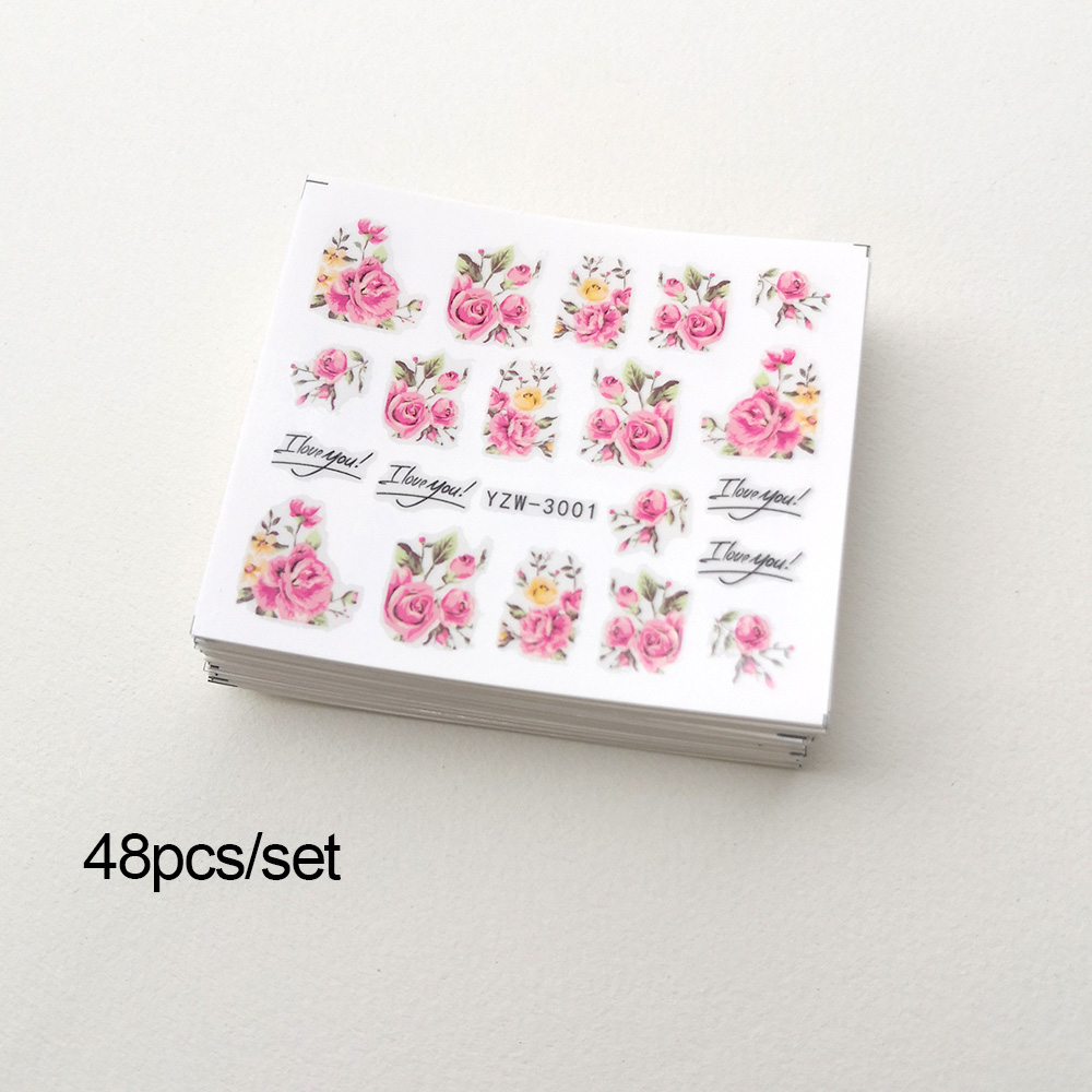 48 наклеек для дизайна ногтей, – обзор и цена Nail Art France