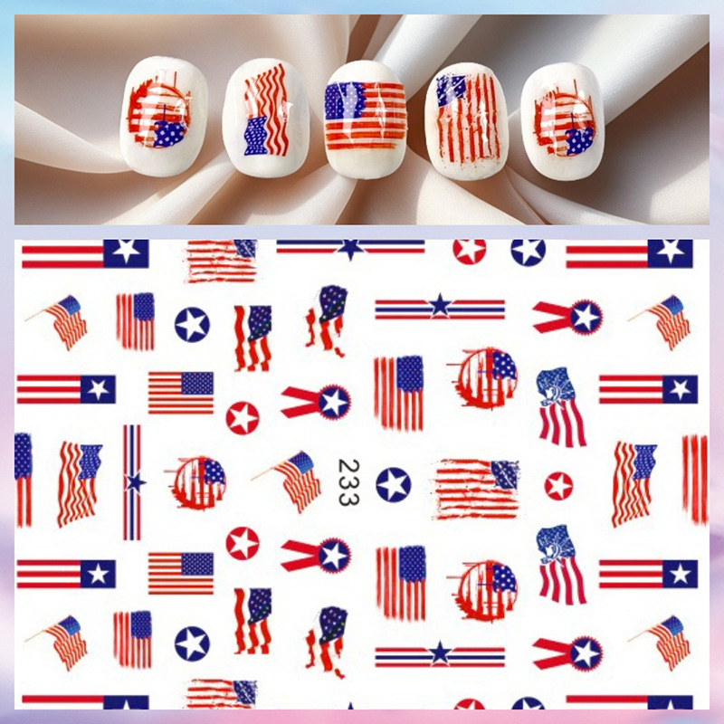 1 лист, наклейки для ногтей на – обзор и цена Nail Art France
