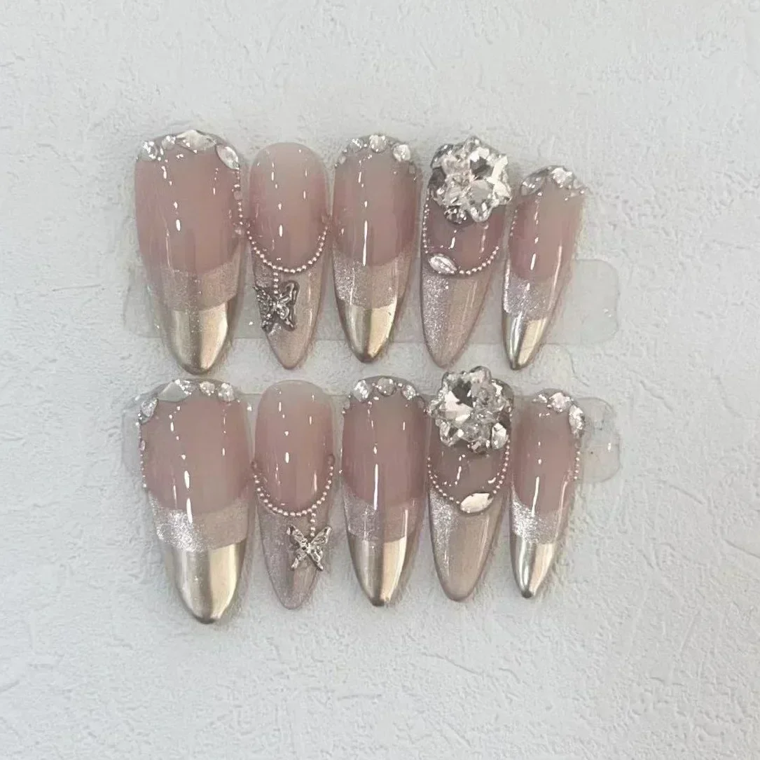 10 шт., ручная работа, накладн – обзор и цена Nail Art Flower