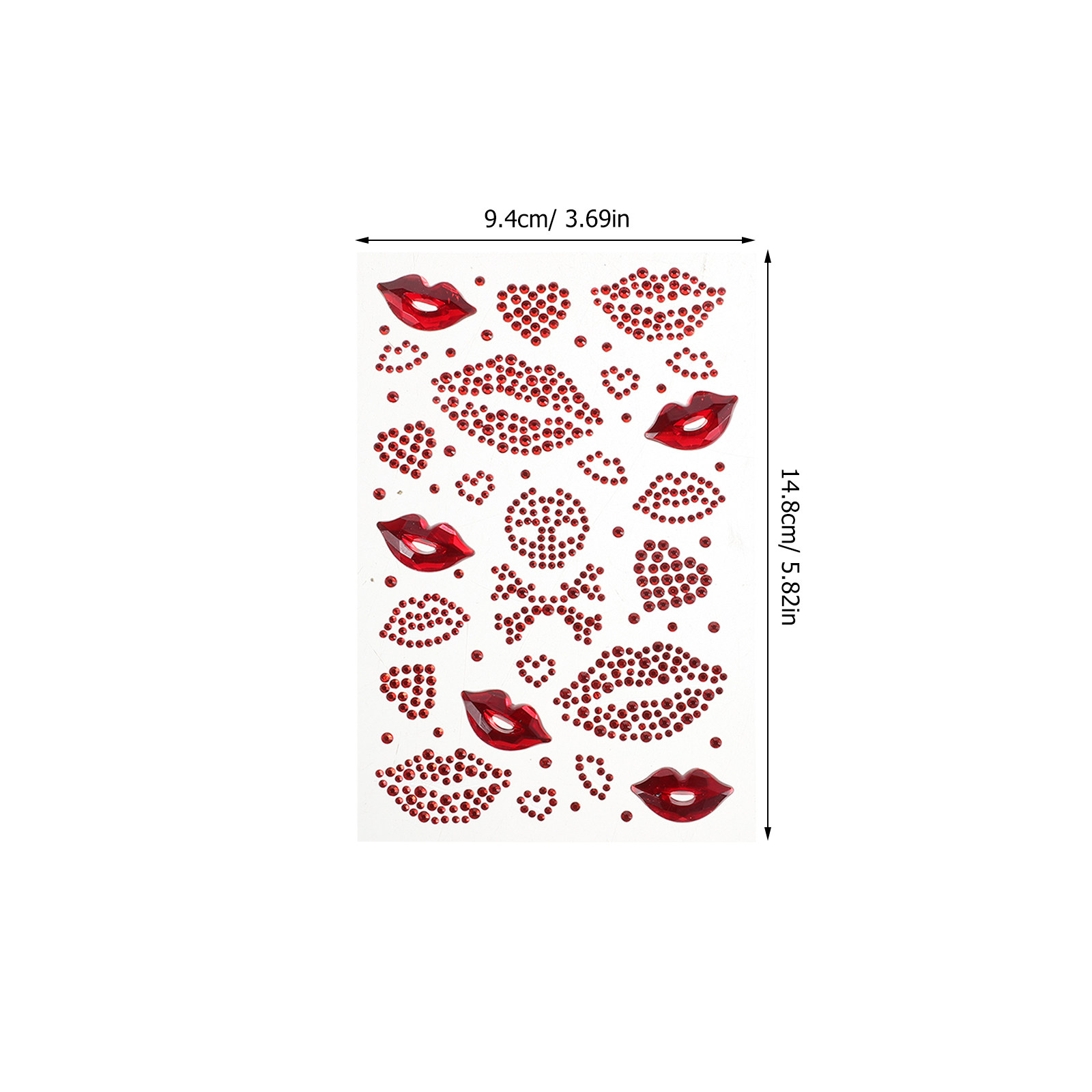 10 листов наклеек ко Дню свято – обзор и цена Nail Art Love