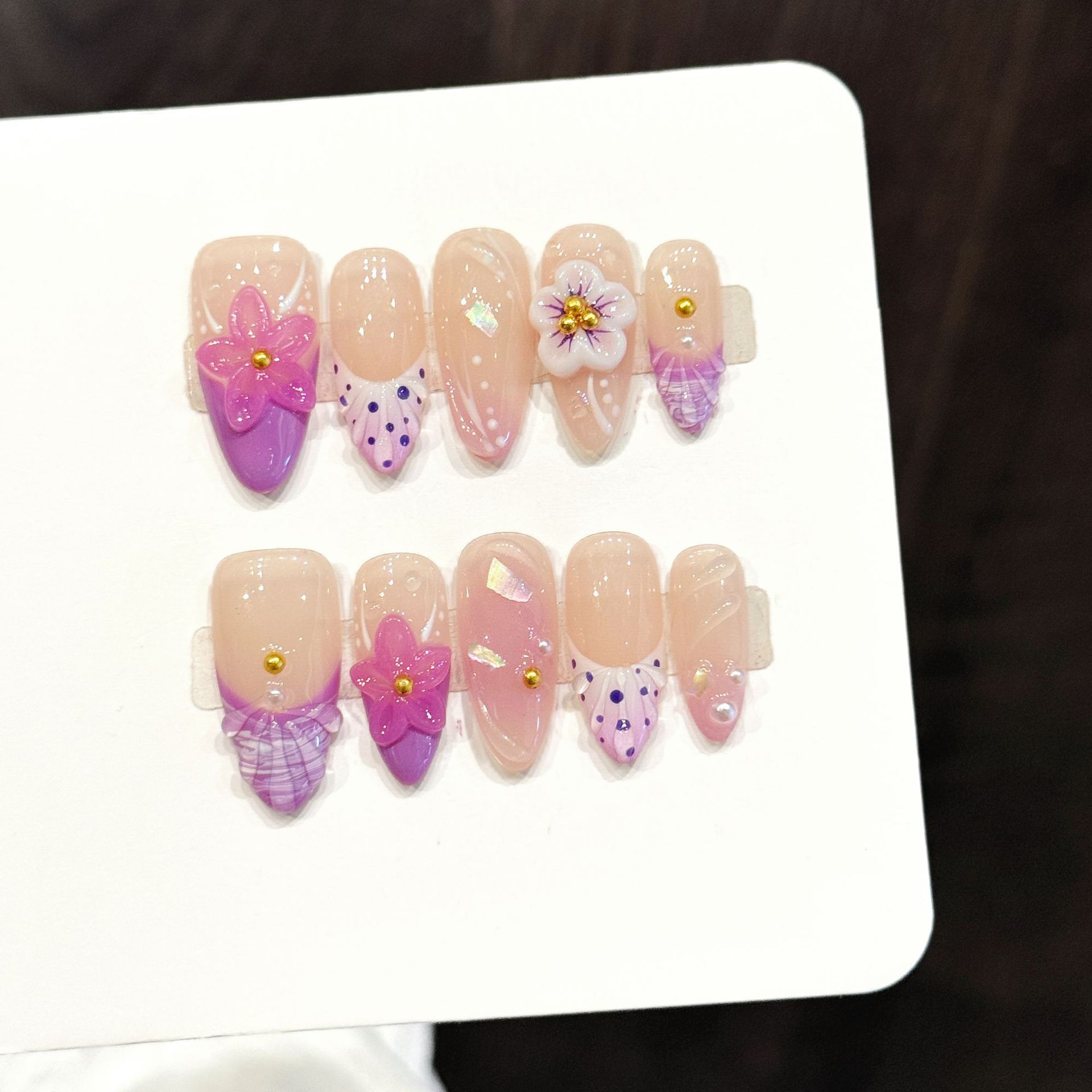 Набор из 10 шт. летних накладн – обзор и цена Nail Art Love
