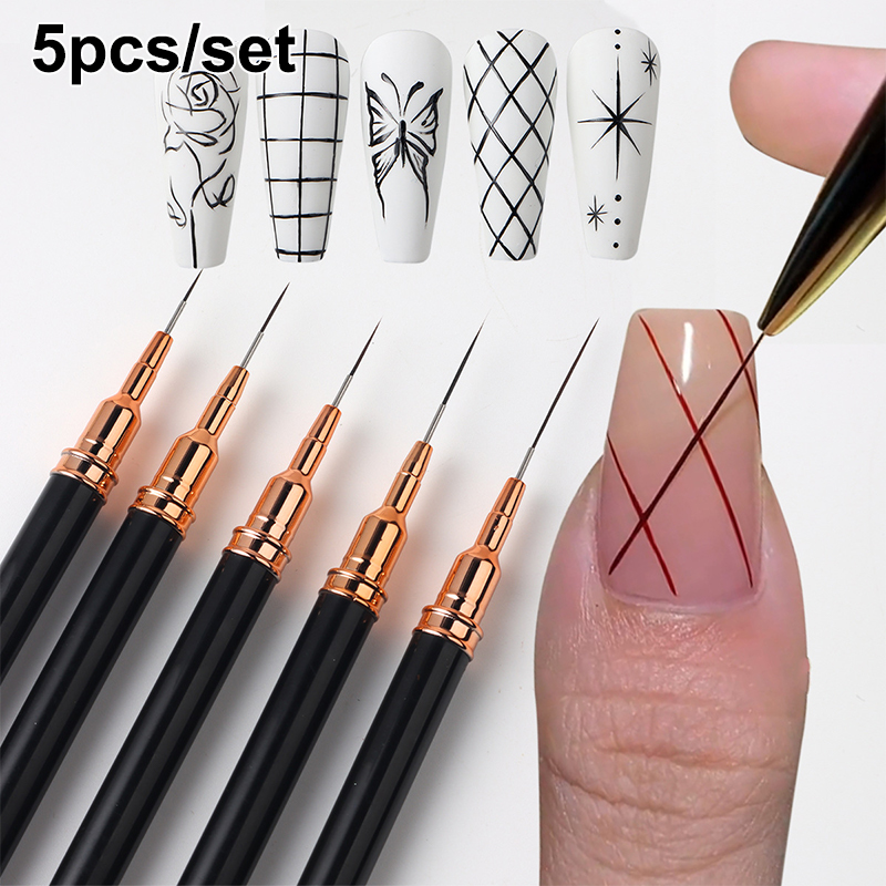 # Набор из 5 профессиональных  – обзор и цена Nail Fan Brush