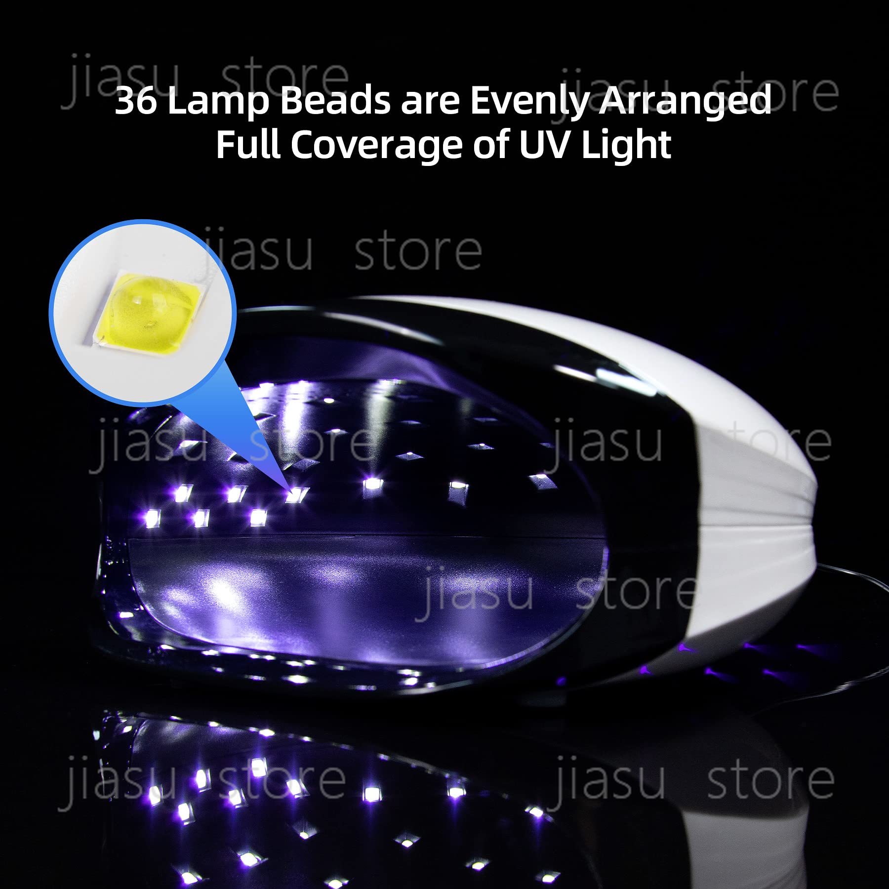 LUGX Горячая распродажа: 56W Б – обзор и цена Uv Led Lamp Nail
