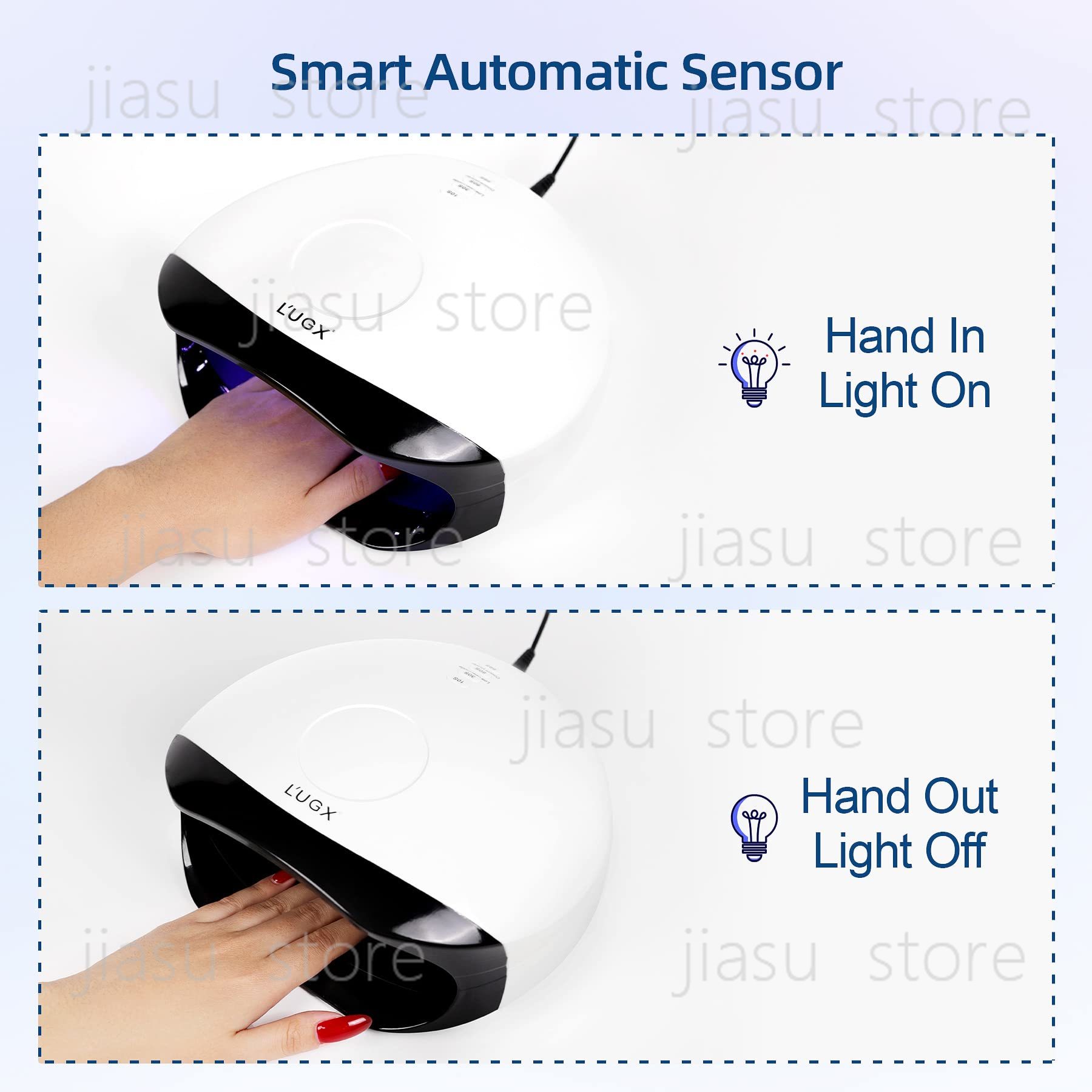 LUGX Горячая распродажа: 56W Б – обзор и цена Uv Led Lamp Nail