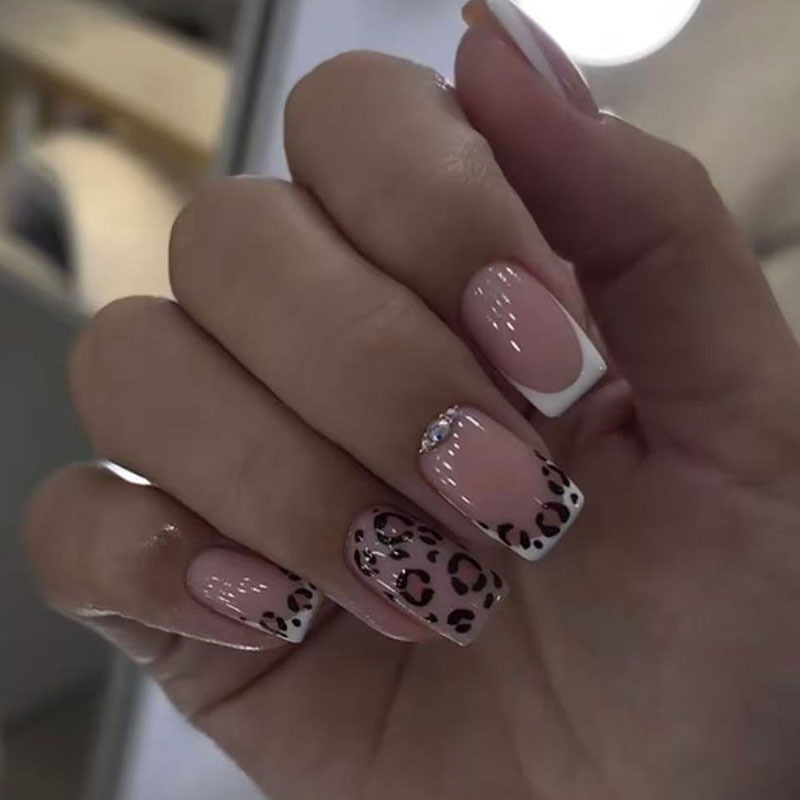 24 шт. готовые накладные ногти – обзор и цена Nail Art French Nails