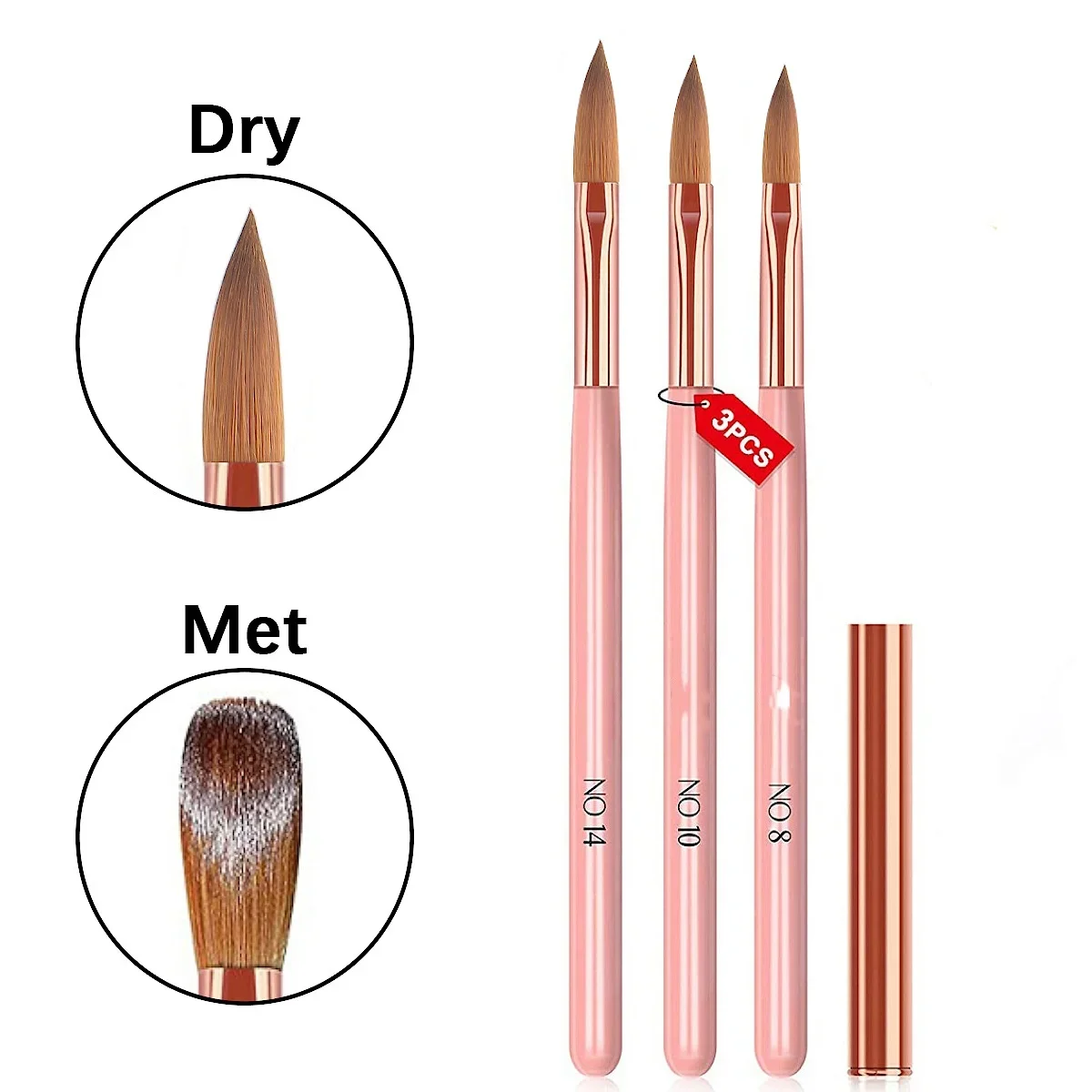 Ручка для дизайна ногтей Специ – обзор и цена Nail Fan Brush