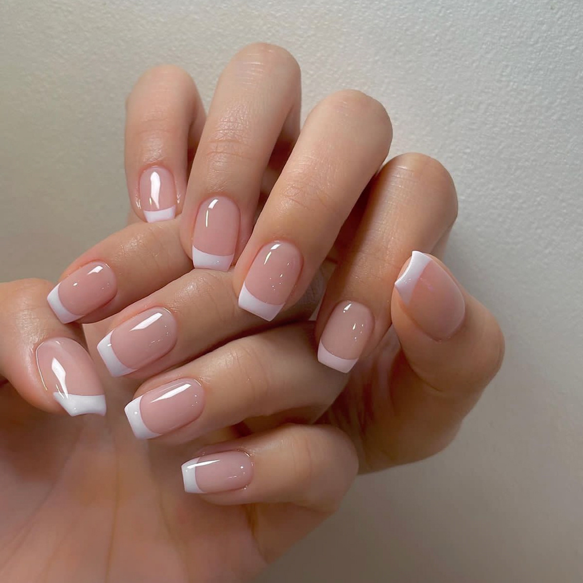 Набор из 24 коротких накладных – обзор и цена Nail Art French Nails