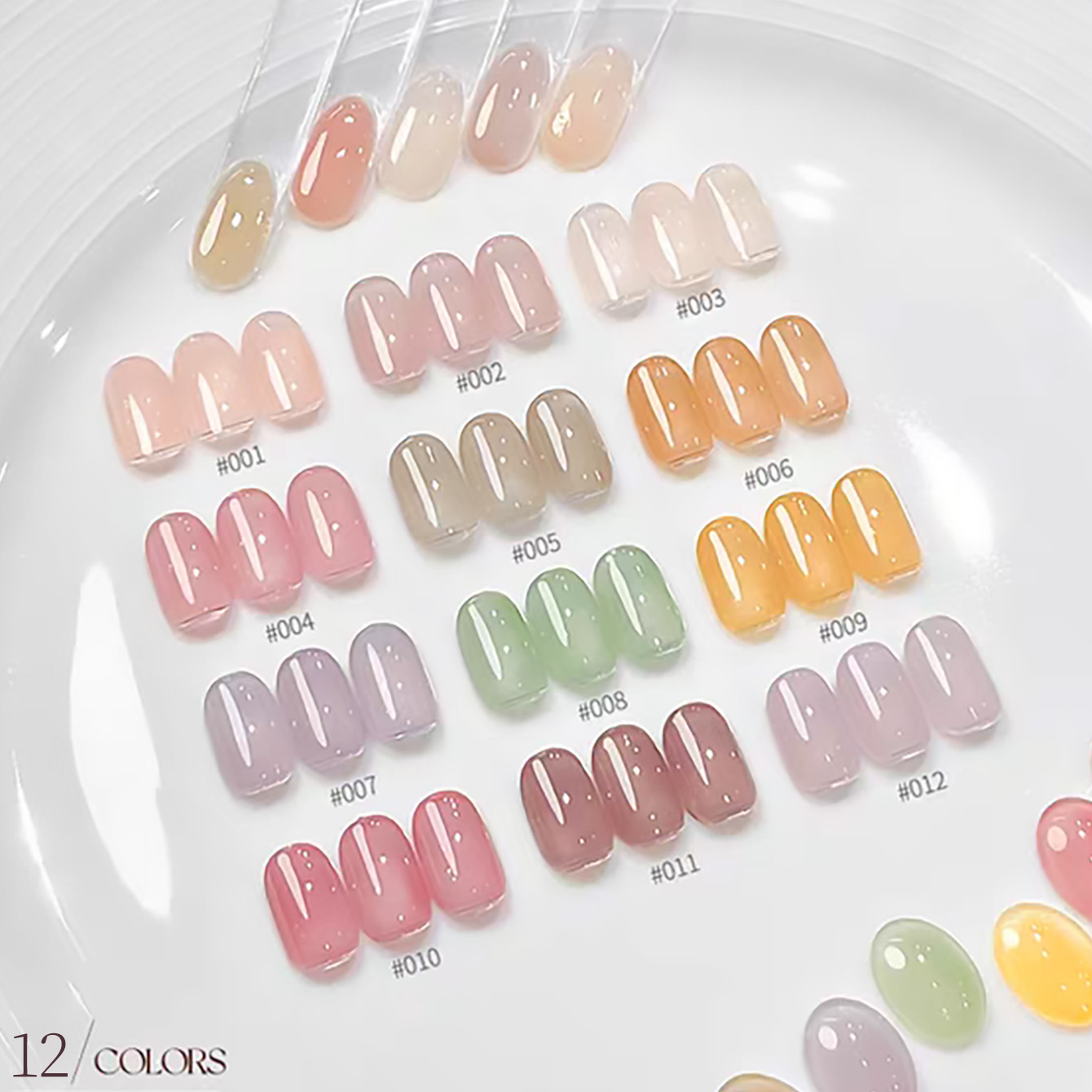 1 шт. Прозрачный гель-лак сери – обзор и цена Nail Art Ice Blue