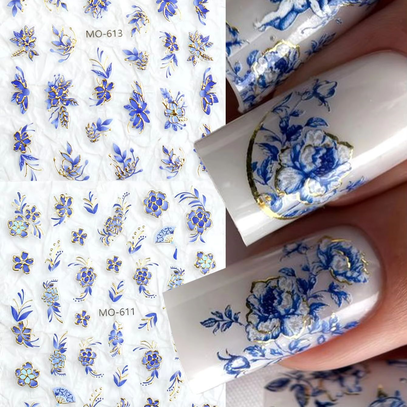3D-наклейки для ногтей с цвета – обзор и цена Nail Art France