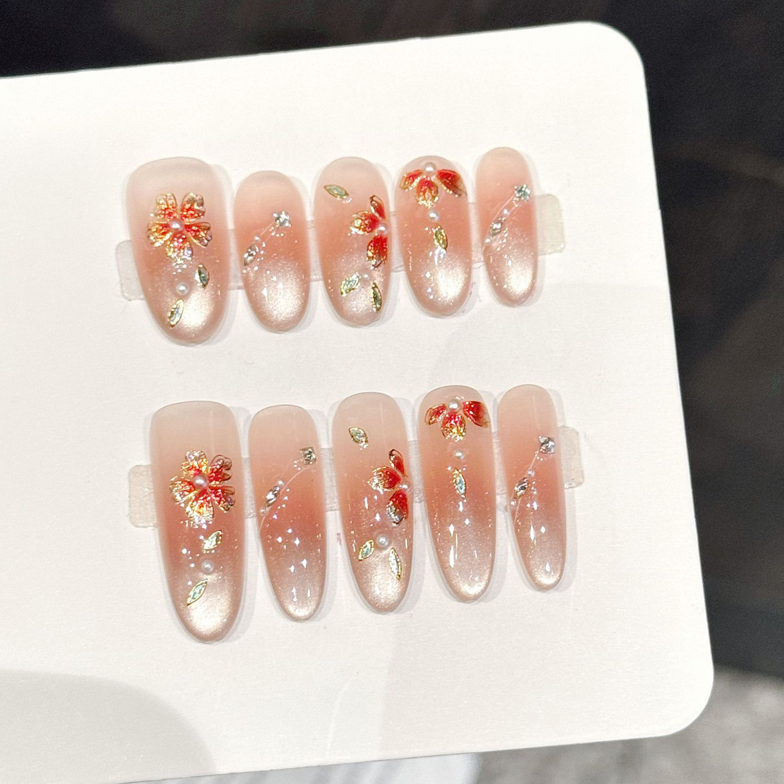 10 шт., накладные ногти ручной – обзор и цена Nail Art Flower
